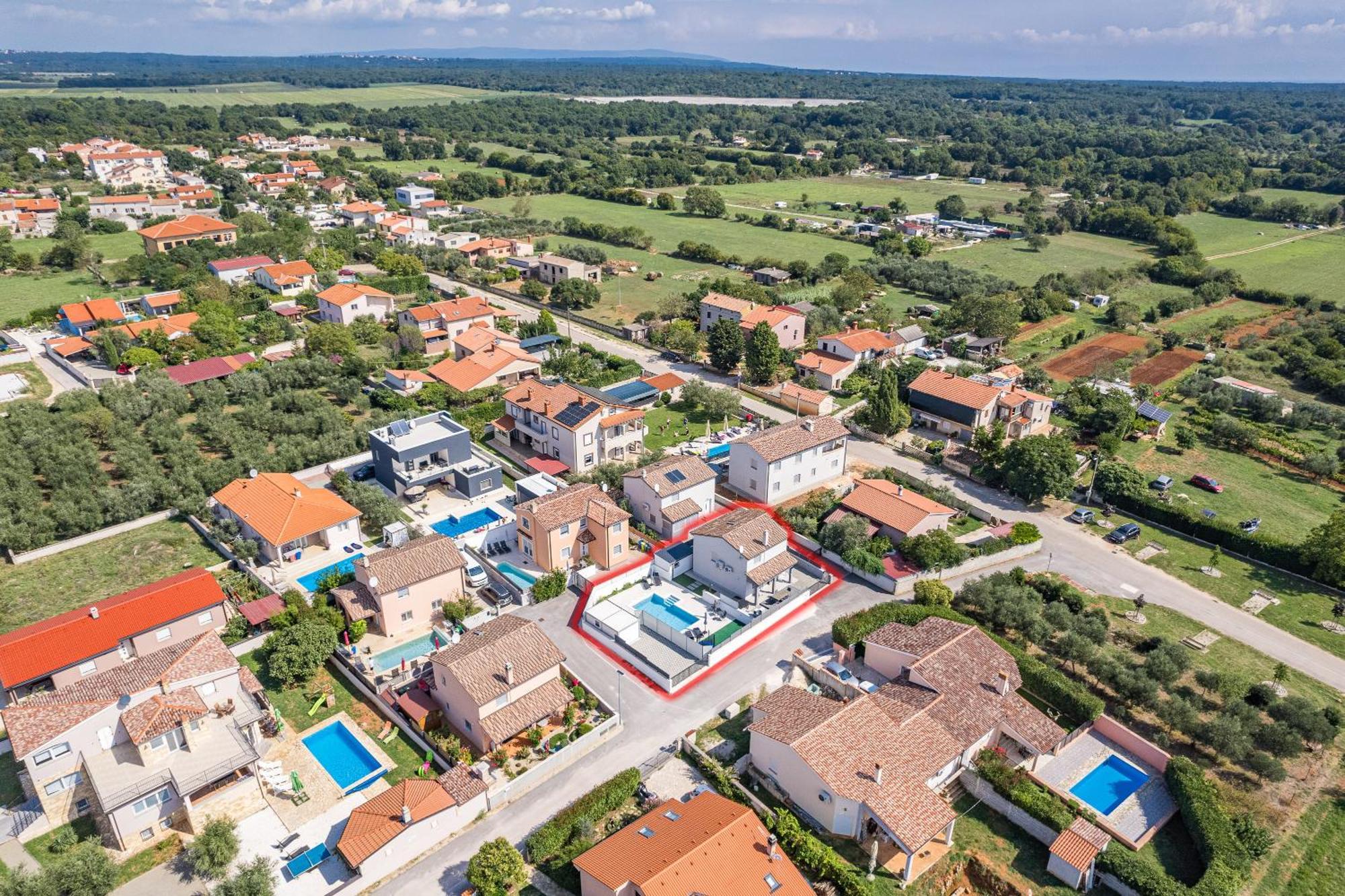 Casa Tara Three-Bedroom Holiday Home Пула Экстерьер фото